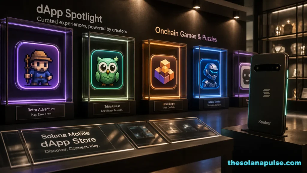Solana Mobile's dApp Spotlight Elevates App Discoverability