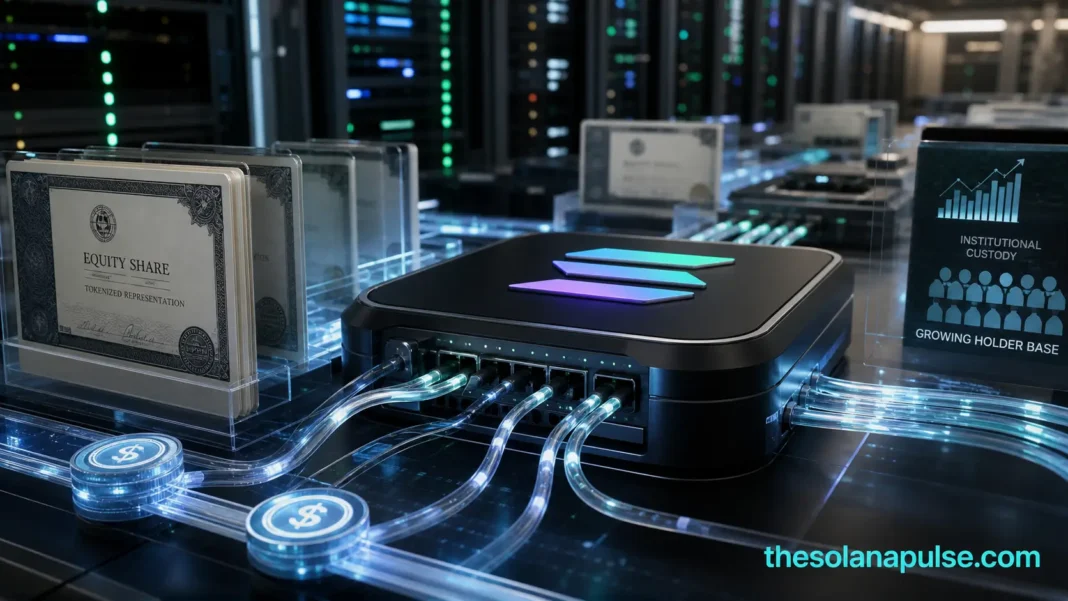 Solana's 200K Tokenized Stock Holders Signal Institutional Shift