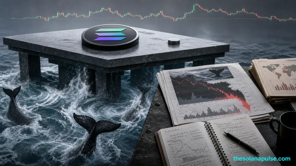 Whale Exit Raises Concerns as Solana Holds Firm at $70