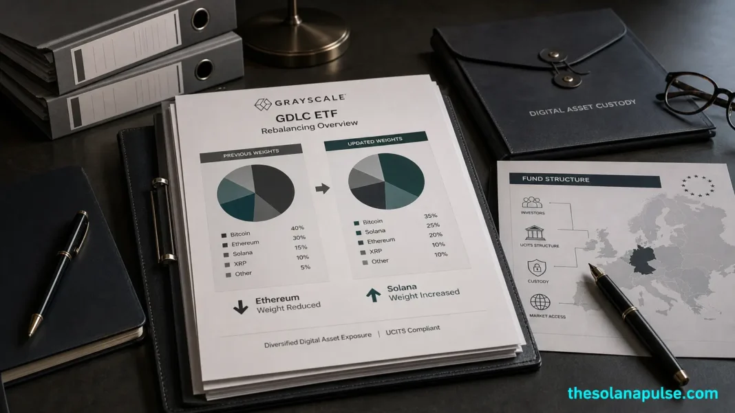Grayscale's GDLC ETF Rebalance Elevates Solana, Shifts Market Dynamics