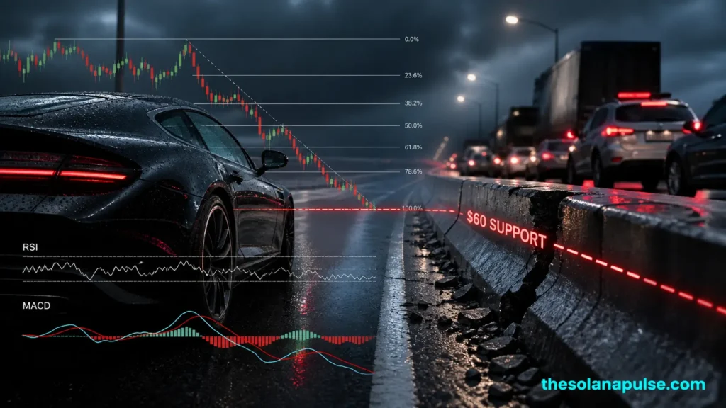 SOL Faces Key $60 Support as Bearish Sentiment Looms in August