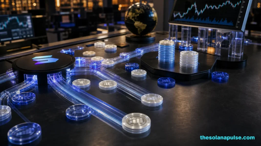 Tokenized Stocks Propel Solana DEX Volume to $12.4 Billion in 2026